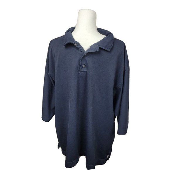 FootJoy Other - FootJoy FJ Polo Shirt XL Golf Short Sleeve Navy Blue Performance Size Mens